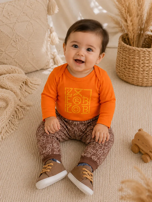 Summer Imported Baby Cotton Sets - 3 Pcs Outfit