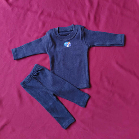 Winter Thermal Suits for Babies (Blue)
