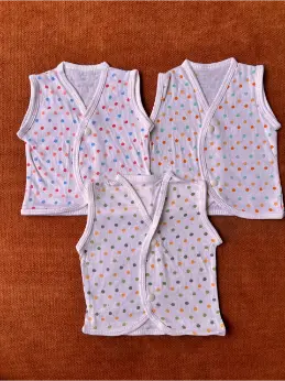 Pack of 3 Baby Inner Vests | Lightweight