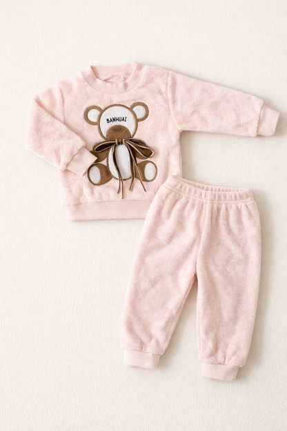 Imported 2-Piece Velvet Winter Set