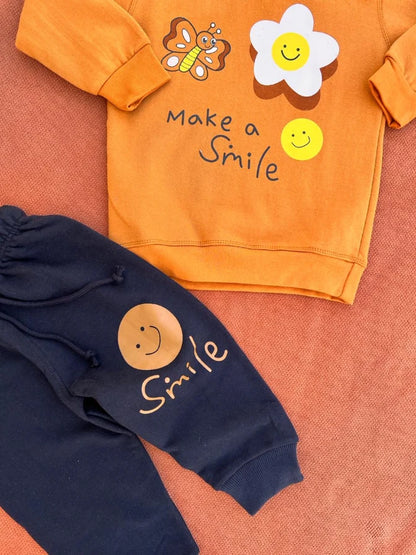 Kids Winter Clothing Set – Warm Top & Cozy Joggers