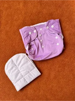 Washable Diaper Pants – Waterproof Reusable Baby Diaper | purple