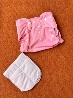 Washable Diaper Pants – Waterproof Reusable Baby Diaper | pink