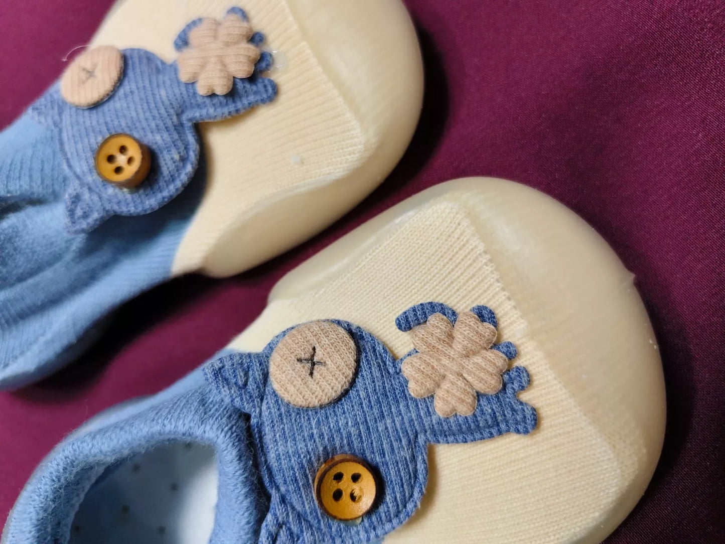 Waterproof Silicone Baby Booties – Soft, Comfortable & Easy Slip-On Shoes