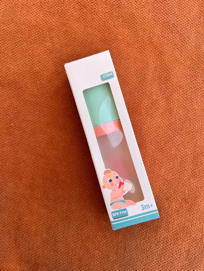 Silicone Baby Food Dispensing Spoon | Squeeze & Serve
