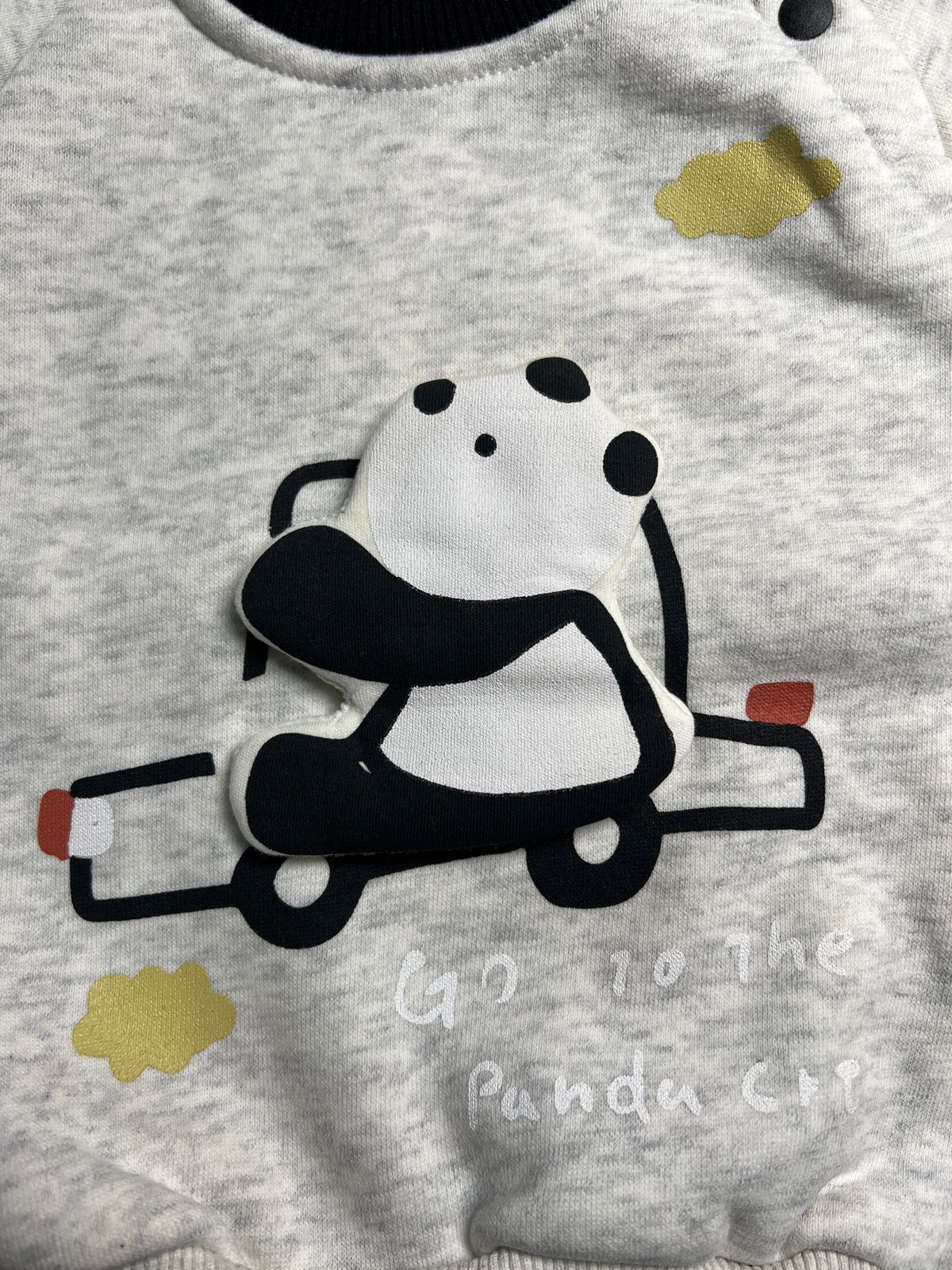 Baby Outfit Set – Soft Blanket Fabric Double-Layer