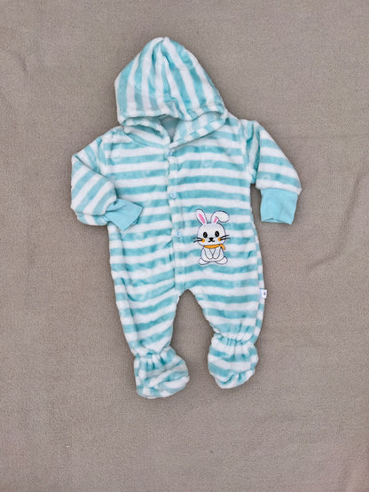 Baby Hooded Winter Romper
