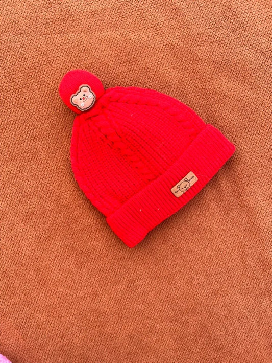 Cozy Winter Cap for Babies (0–9 Months)