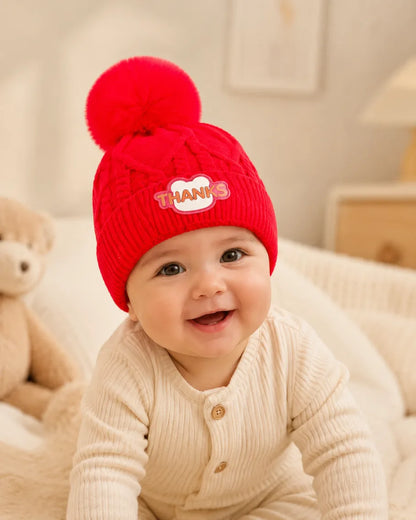 Winter Cap for Babies (0–9 Months)
