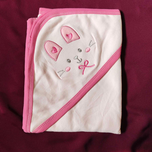 Baby Wrapping Shawl – 1 Soft Cotton Hooded Blanket Lion