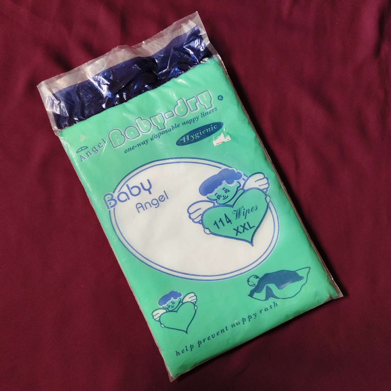 Angel Baby Dry XXL Baby Wipes