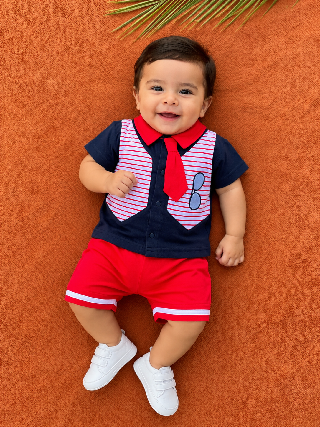 Summer Imported Baby Cotton Sets – boys blue