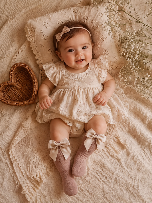Soft Baby Girl Socks – 0 to 6 Months