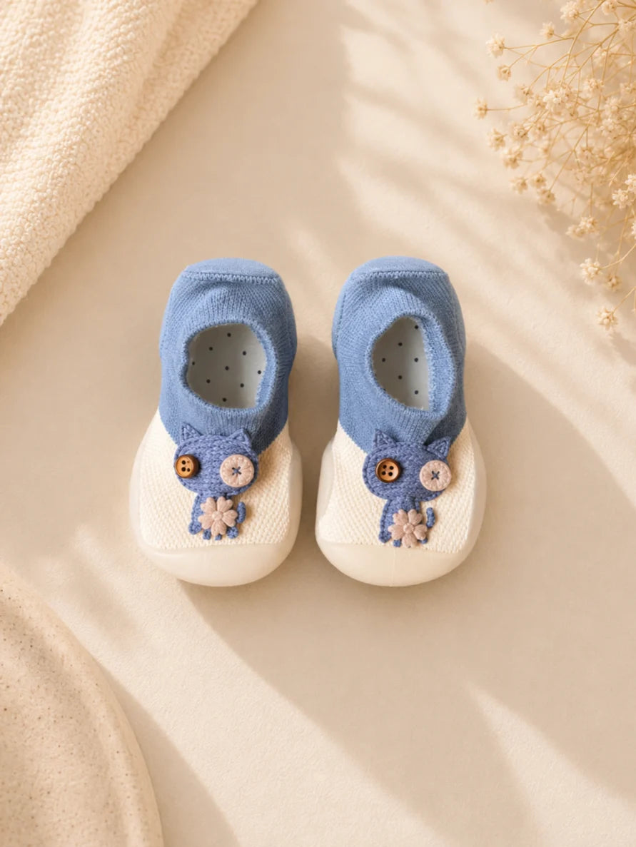 Waterproof Silicone Baby Booties – Soft, Comfortable & Easy Slip-On Shoes