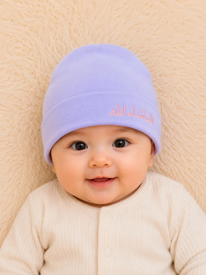 Mashallah Embroidered Cap – Elegant & Meaningful