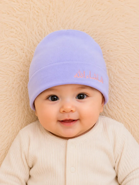 Mashallah Embroidered Cap – Elegant & Meaningful
