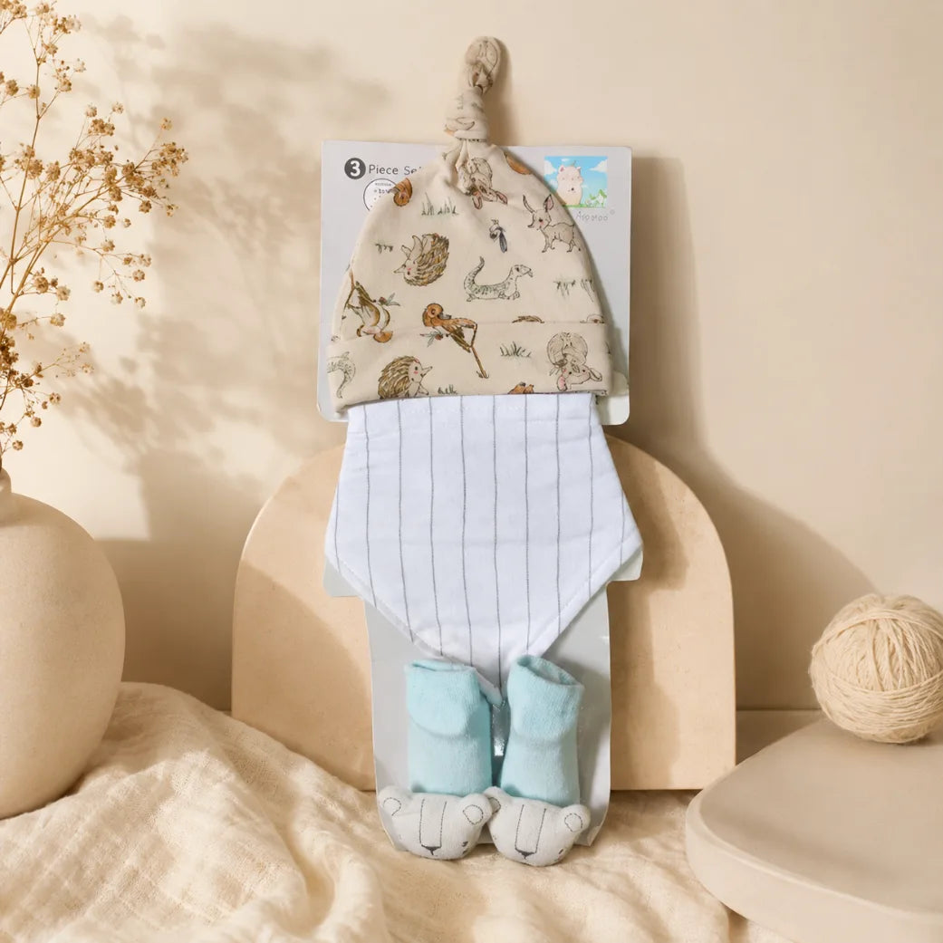 Imported Baby Cap Set – Cozy & Stylish