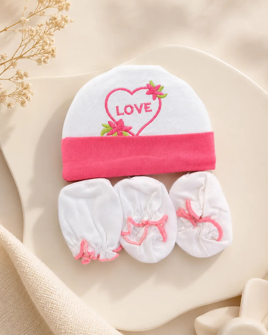 Imported Baby Cap Set – Soft & Cozy