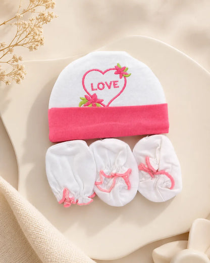 Imported Baby Cap Set – Soft & Cozy