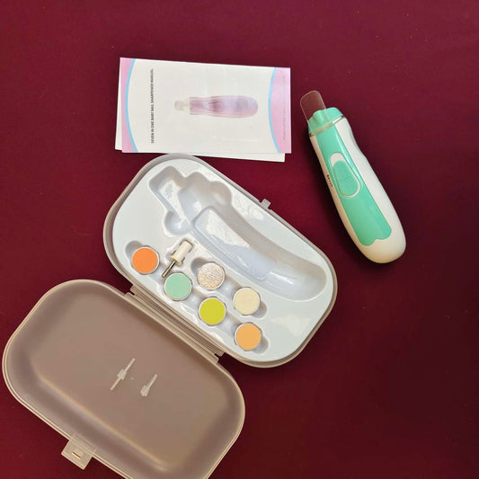 Imported Electric Nail Kit – Gentle &amp; Safe Baby Nail Trimmer