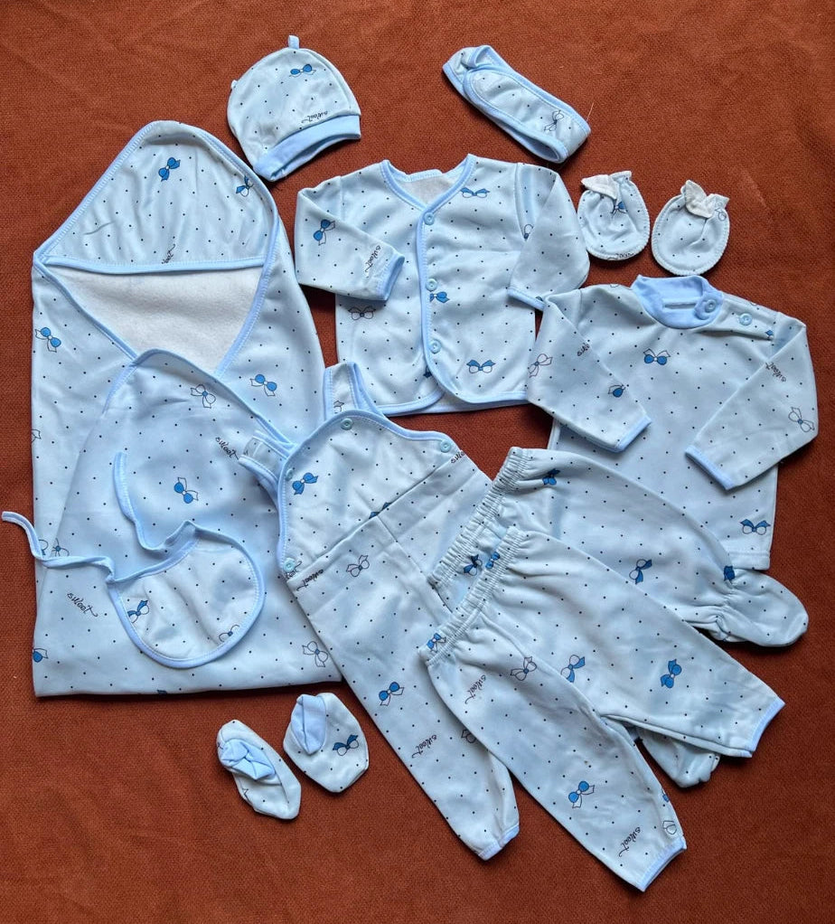 11 Pieces Newborn Winter Starter Set - Complete Baby Essentials