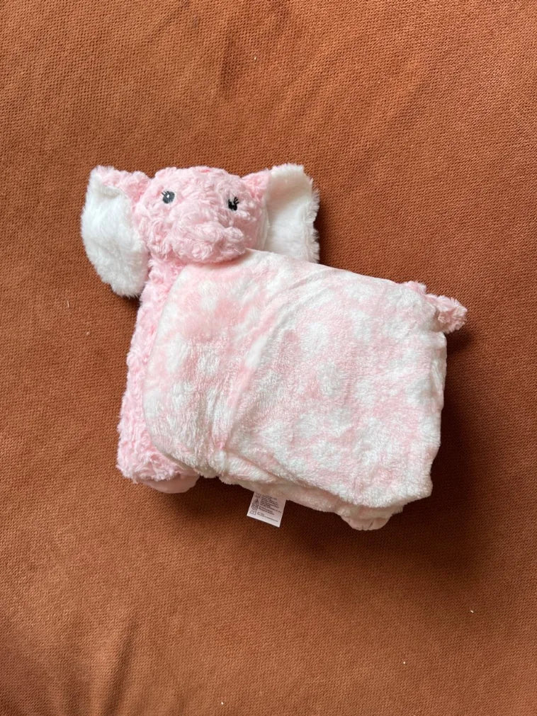 3-in-1 Baby Plush Toy, Pillow & Ultra Soft Blanket Set
