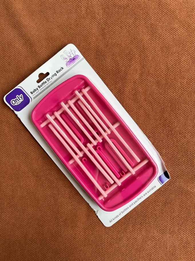 Kids Essentials Baby Bottle Drying Rack - Draining & Foldable Organizer