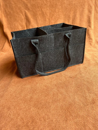 Multipurpose Baby Diaper Caddy Organizer Bag with Handles & Storage Compartments