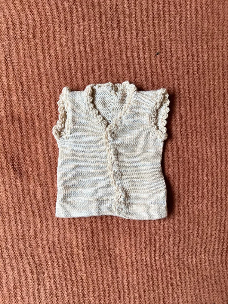 Kids Essentials Baby Knitted Sleeveless Sweater - Soft & Stylish Baby Wear