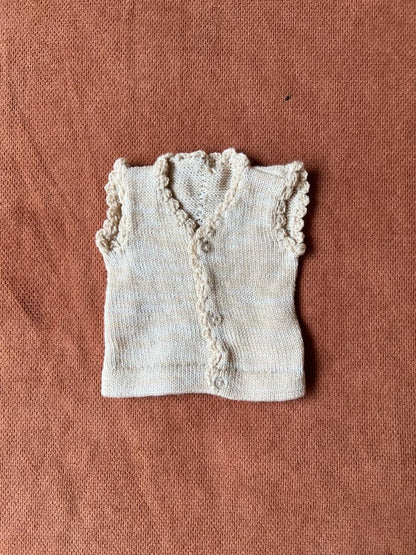 Kids Essentials Baby Knitted Sleeveless Sweater - Soft & Stylish Baby Wear