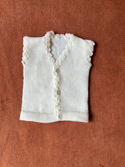 Kids Essentials Baby Knitted Sleeveless Sweater - Soft & Stylish Baby Wear