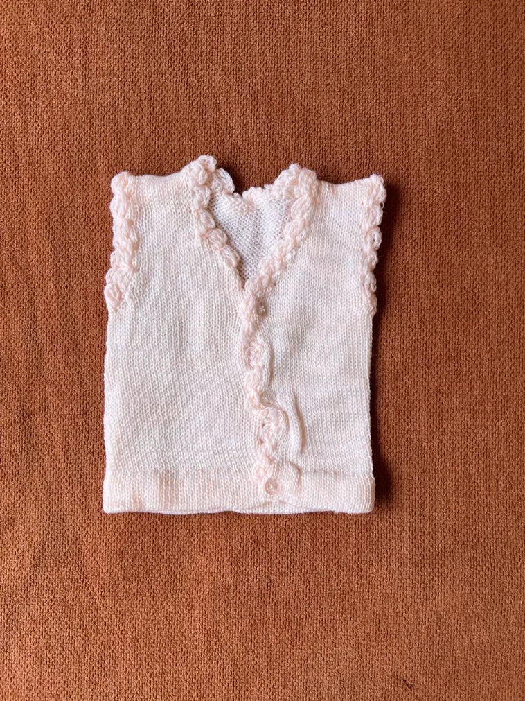 Kids Essentials Baby Knitted Sleeveless Sweater - Soft & Stylish Baby Wear
