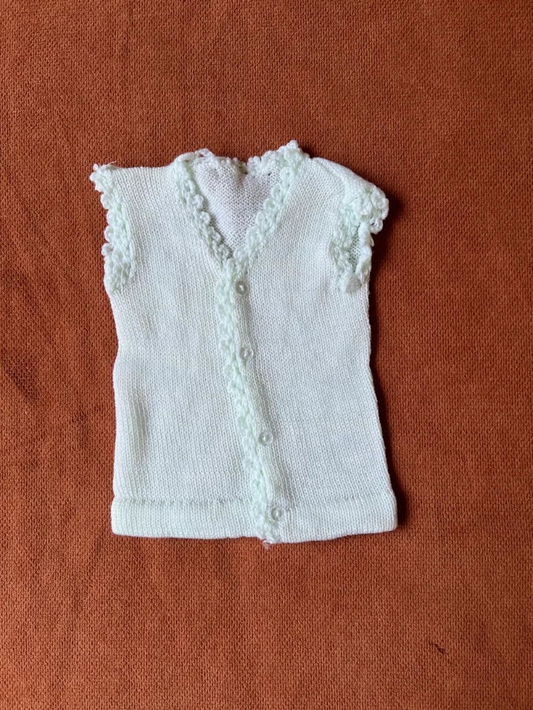 Baby Knitted Sleeveless Sweater - Soft & Stylish Baby Wear (Light Green)