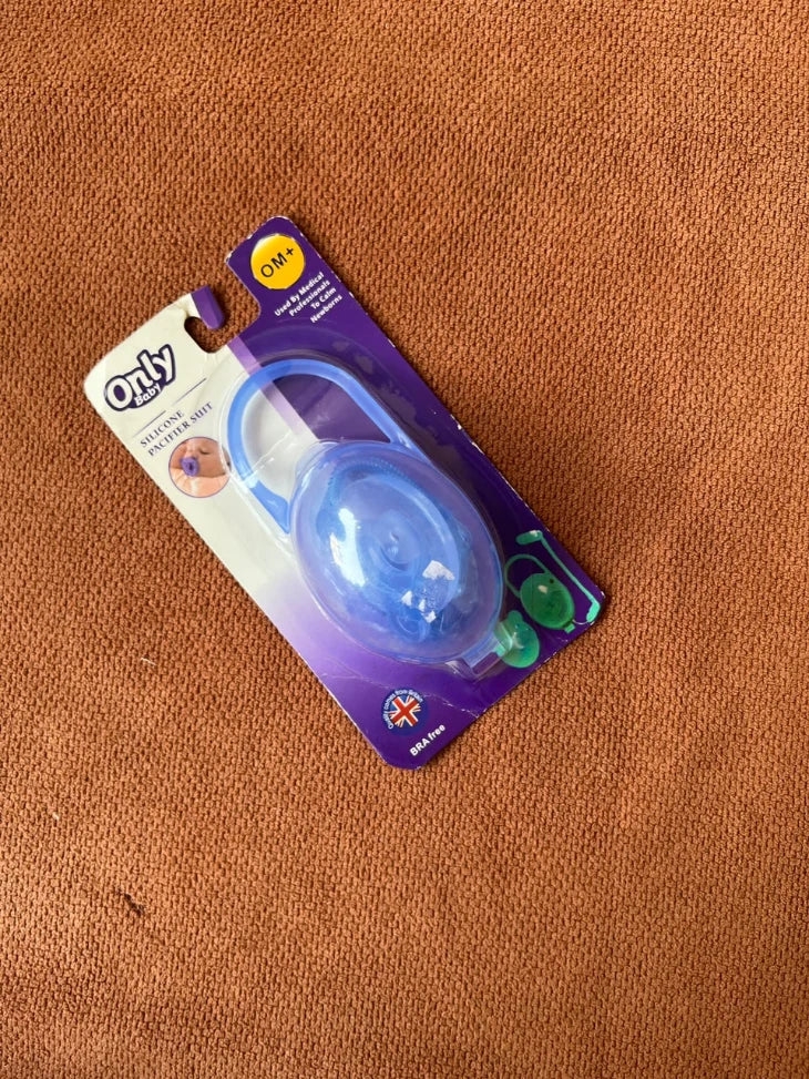 Baby Pacifier with Anti-Lost Clip Chain & Storage Case