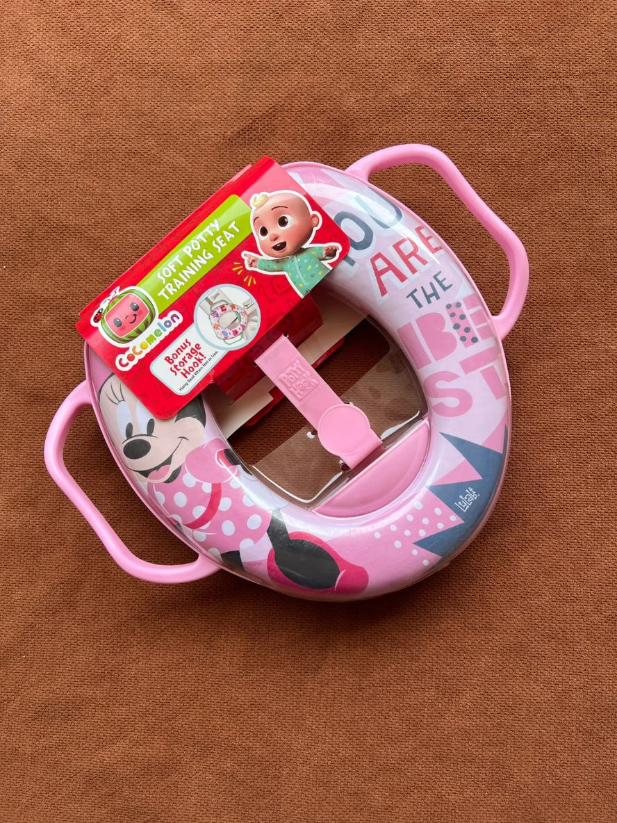 Soft Padded Baby Potty Training Seat with Handles