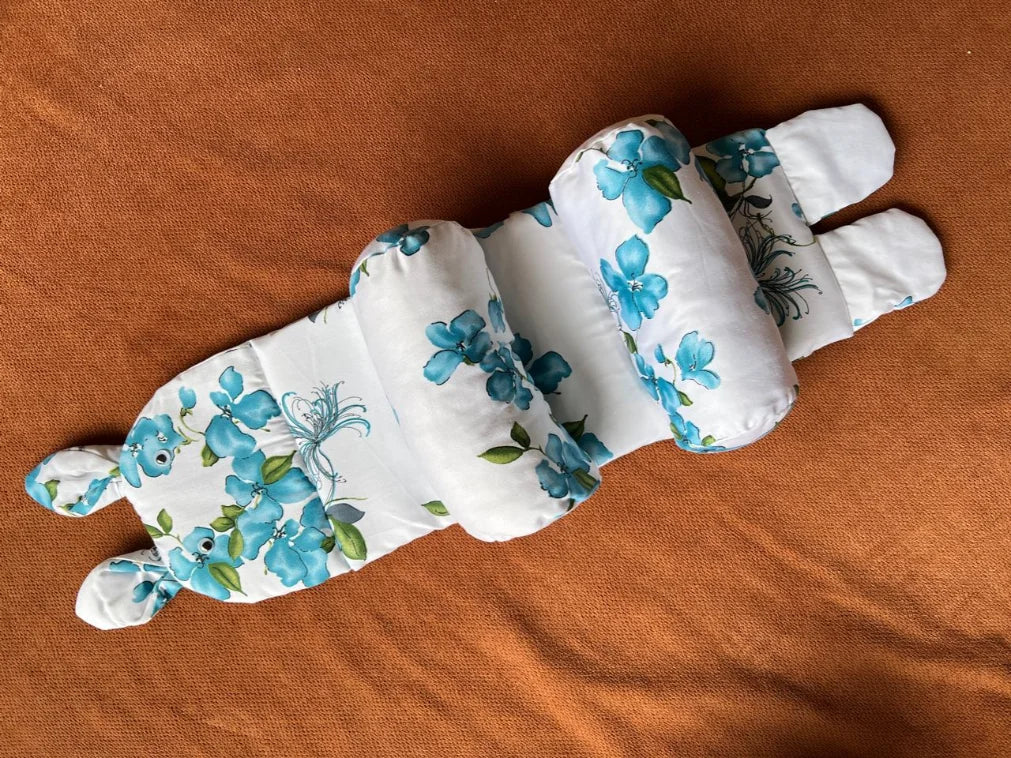 Kids Essentials Baby Support Pillow - Soft Padded Anti-Roll Cushion for Newborns