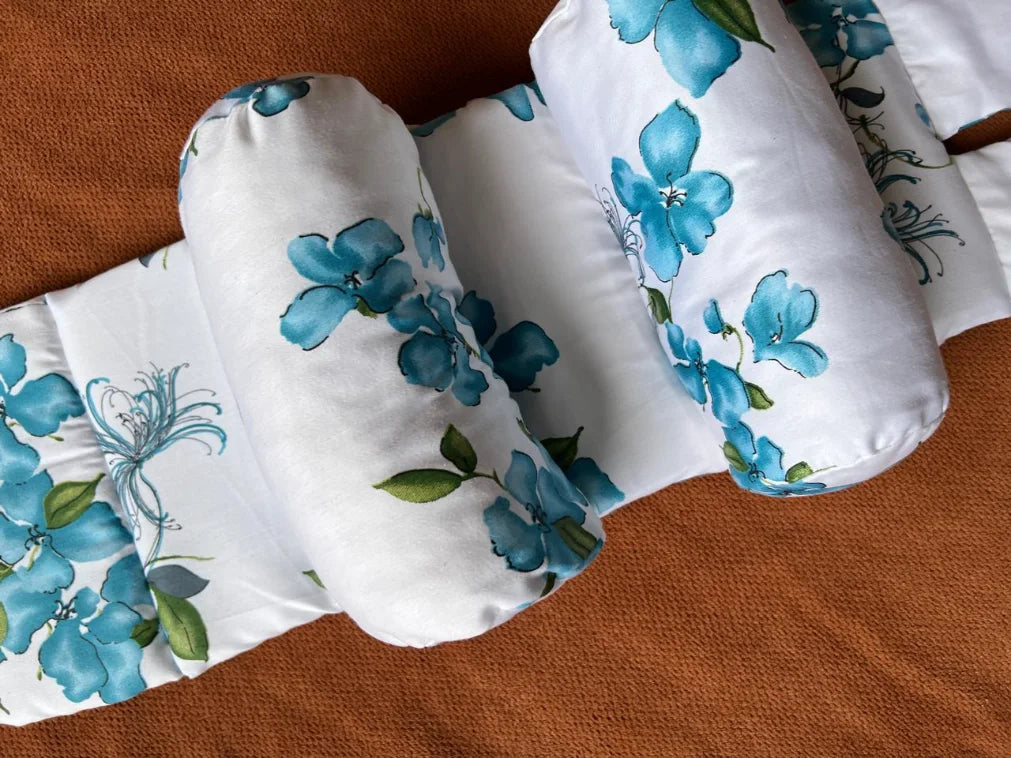 Kids Essentials Baby Support Pillow - Soft Padded Anti-Roll Cushion for Newborns
