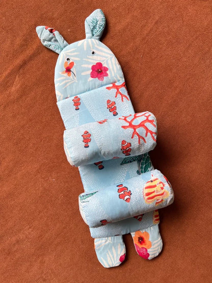 Kids Essentials Baby Support Pillow - Soft Padded Anti-Roll Cushion for Newborns