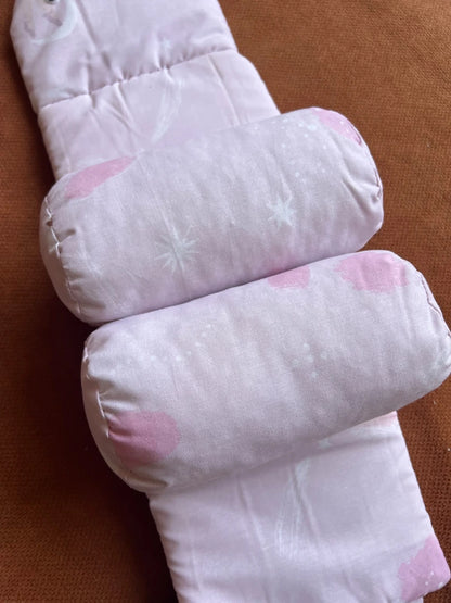 Baby Support Pillow - Soft Padded Anti-Roll Cushion for Newborns