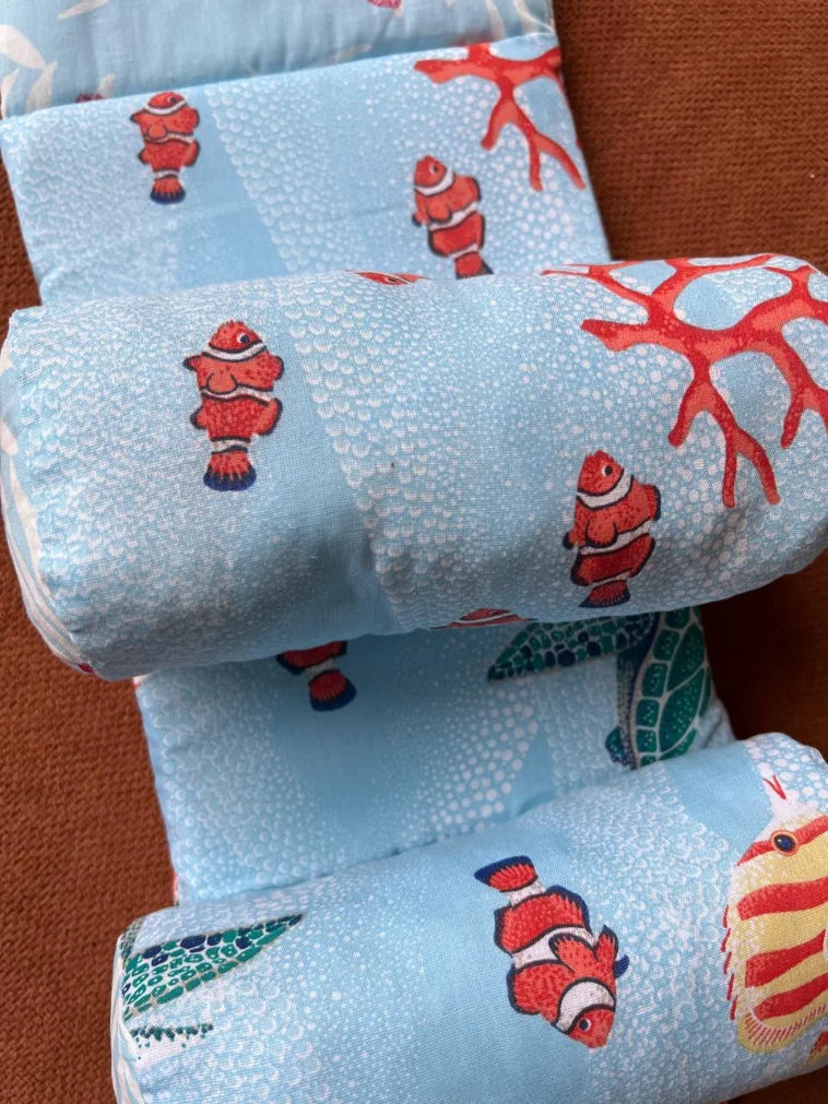 Kids Essentials Baby Support Pillow - Soft Padded Anti-Roll Cushion for Newborns
