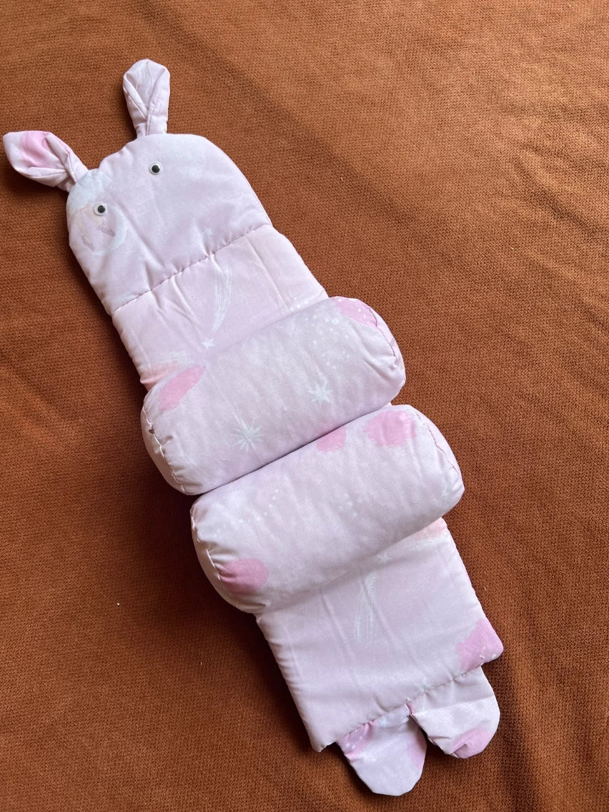 Baby Support Pillow - Soft Padded Anti-Roll Cushion for Newborns