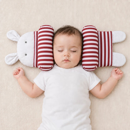 Baby Support Pillow - Soft Padded Anti-Roll Cushion for Newborns
