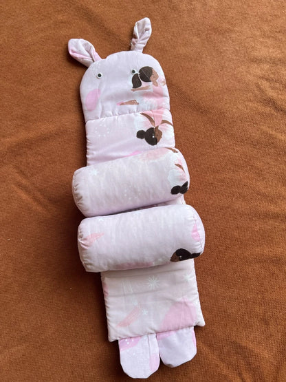 Baby Support Pillow - Soft Padded Anti-Roll Cushion for Newborns