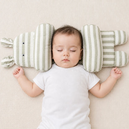 Kids Essentials Baby Support Pillow - Soft Padded Anti-Roll Cushion for Newborns