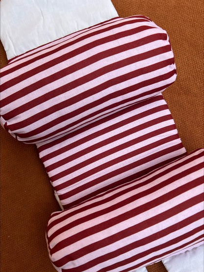 Baby Support Pillow - Soft Padded Anti-Roll Cushion for Newborns