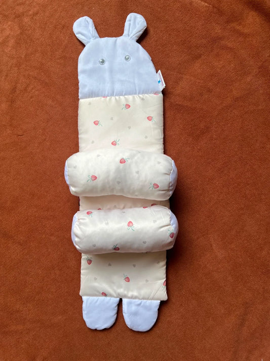 Baby Support Pillow - Soft Padded Anti-Roll Cushion for Newborns