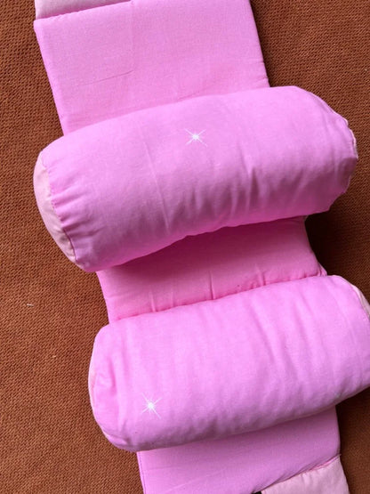 Kids Essentials Baby Support Pillow - Soft Padded Anti-Roll Cushion for Newborns