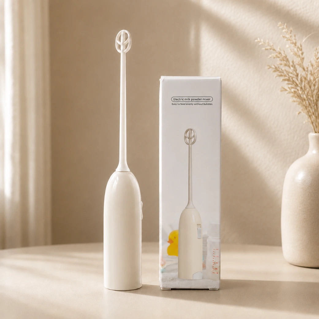 Electric Milk Powder Mixer - Baby Formula & Bottle Mixing Whisk