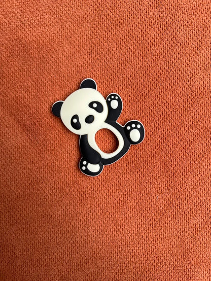 Panda Silicone Baby Teether - Soft Gum Soother for Babies