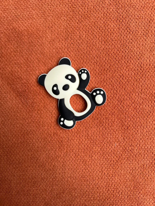 Panda Silicone Baby Teether - Soft Gum Soother for Babies
